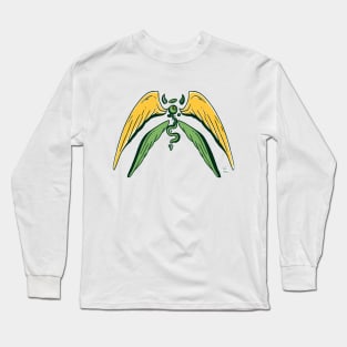 Forrest Green Angel Eye Long Sleeve T-Shirt